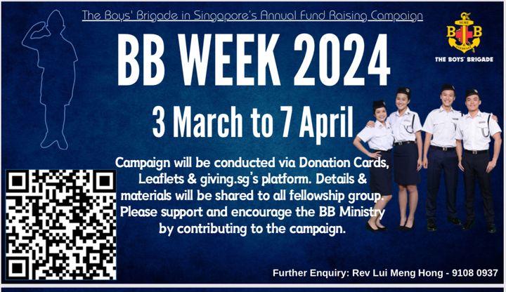 BB Week 2024. 3 March to 7 April.