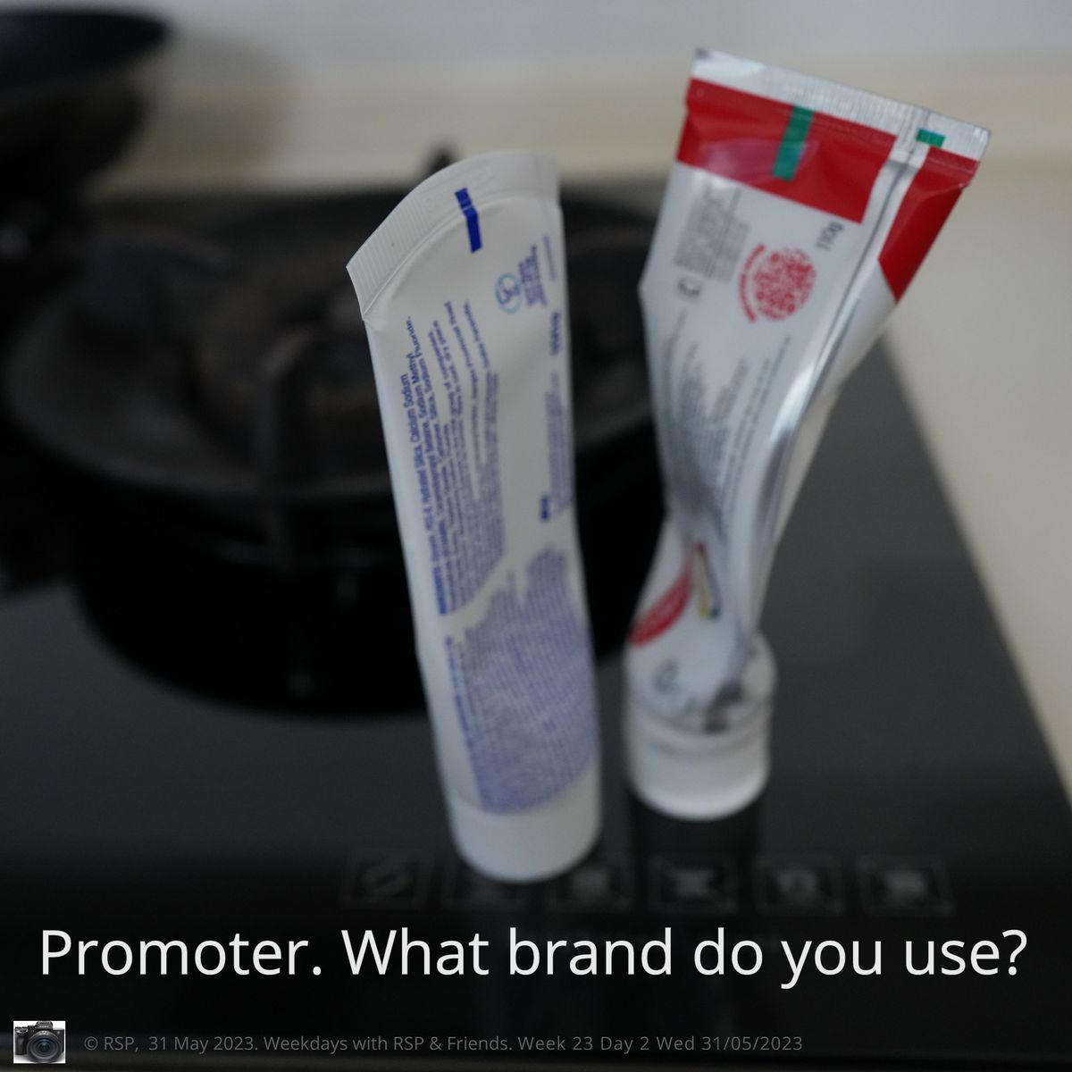 QT: Promoter. What brand do you use?