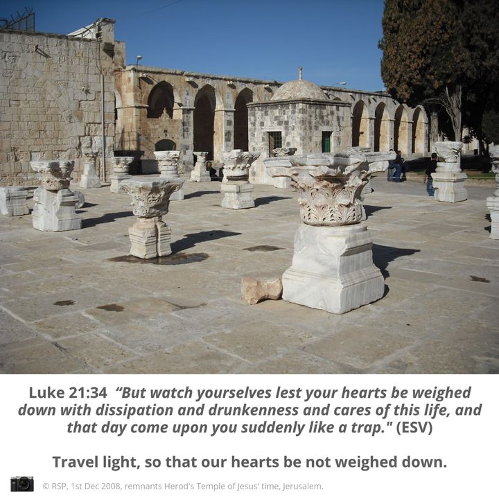 QT 26/03/2024 Tuesday [GDF3] Jesus in The Temple Teaching 耶稣在圣殿里教导Luke21:1–4,34–36